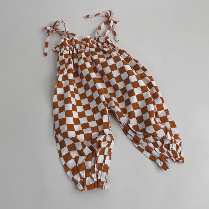 CHECKER JUMPSUIT