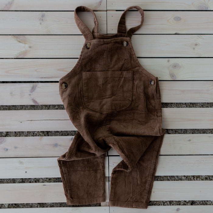 CORDUROY OVERALLS