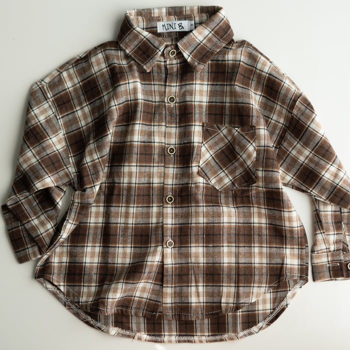 BROWN FLANNEL