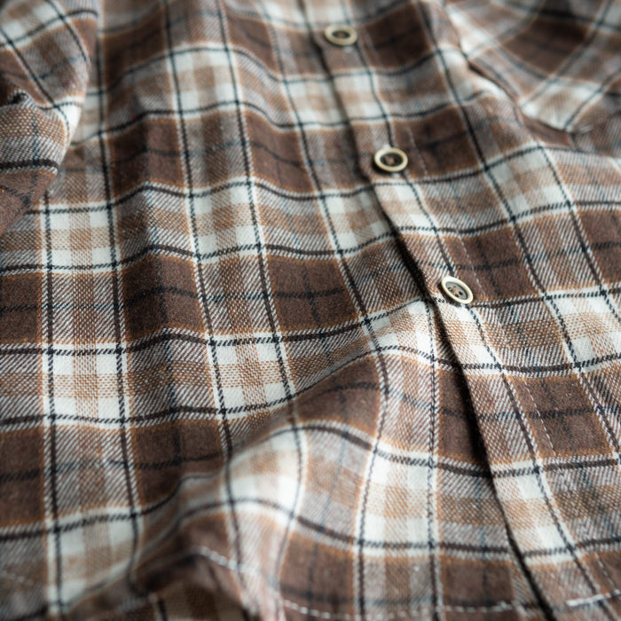 BROWN FLANNEL